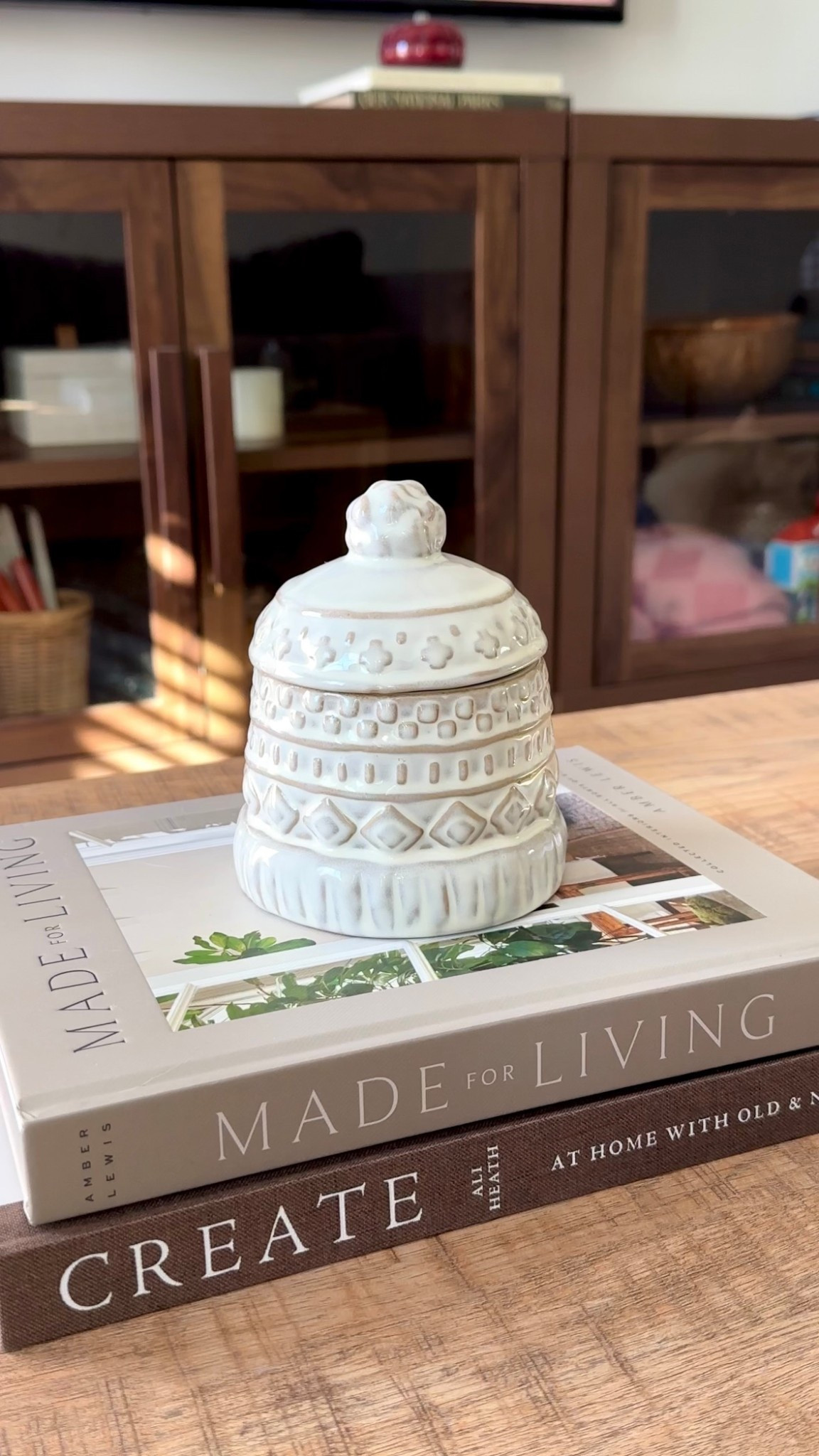 cute $5 Christmas jar!!

christmas decor, christmas finds, holiday decor, cheap holiday decor, budget friendly decor, target finds, target holiday, target christmas, living room decor, coffee table books, coffee table, cabinets, living room cabinets, tv console

#LTKHome #LTKHoliday #LTKSeasonal