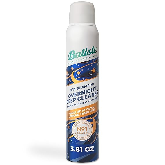 Batiste Overnight Deep Cleanse Dry Shampoo, Wake up to Beautiful Hair by Preventing Oil Build-up,... | Amazon (US)