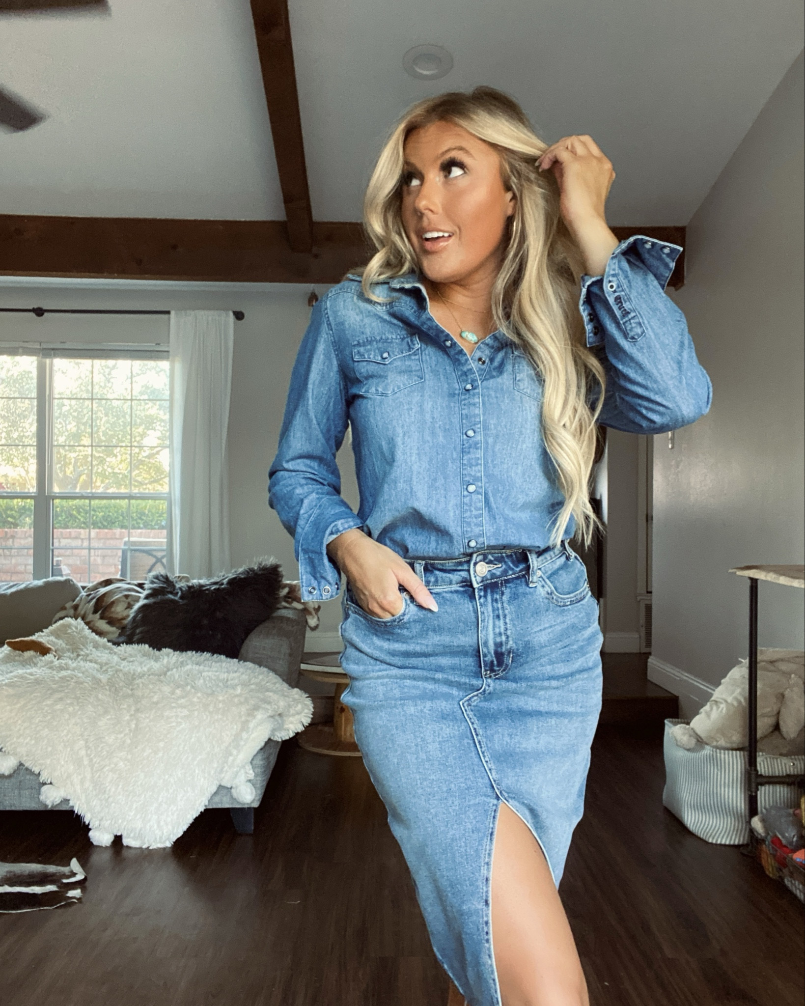 Denim on Denim is always a good idea 

#LTKFindsUnder50 #LTKSeasonal #LTKFallSale