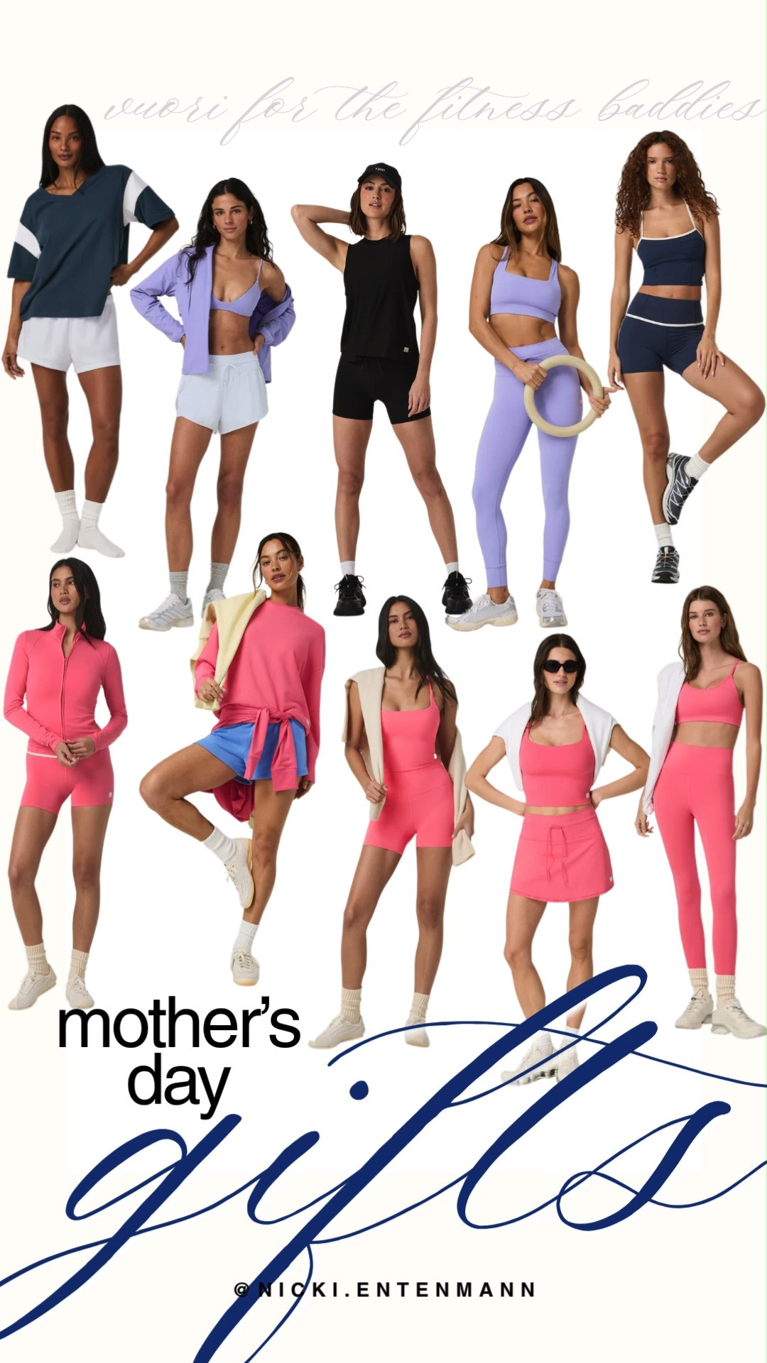 Discover the best Mother's Day gift ideas from Vuori that every fitness baddie will love. These activewear staples are made with their incredibly soft signature performance fabric for unmatched comfort. The curated collection features stylish high rise leggings and matching sports bras in trendy spring colors that blend fashion and function. This elevated workout gear makes gifting effortless for the mom who values quality in her daily routine.

#vuori #vuoriclothing #activewear #mothersdaygifts #giftideasformom #fitnessbaddie #athleisure #springstyle #giftguide

#LTKMothersDay #LTKActive #LTKmomlife