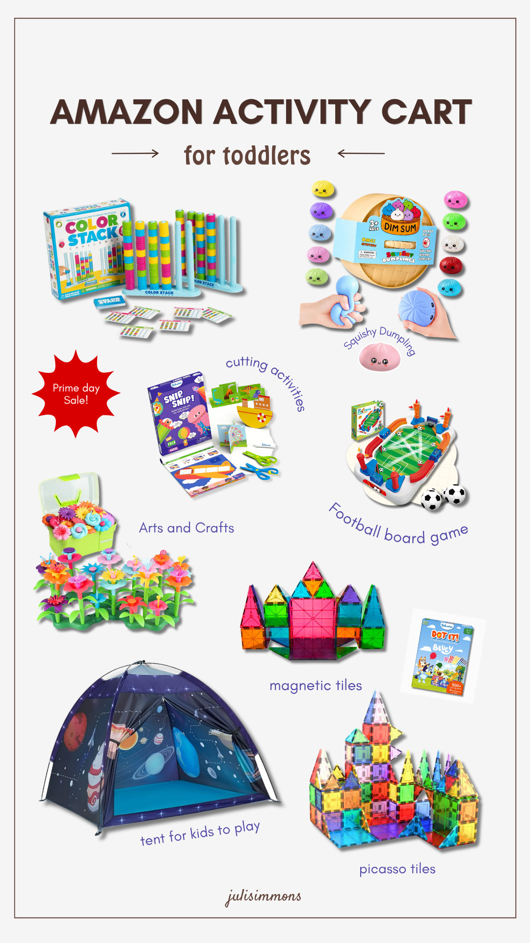 Prime Day mom must-haves! These toddler activities keep my kids entertained for hours while learning and playing. They never get tired of them, and I love having screen-free options that keep little hands busy and creative. If you've been wanting to stock up on fun, educational toys, Prime Day is the perfect time!

#LTKprimedaysale #LTKAmazon #LTKprimedaydeals  

 #LTKSaleAlert #LTKKids