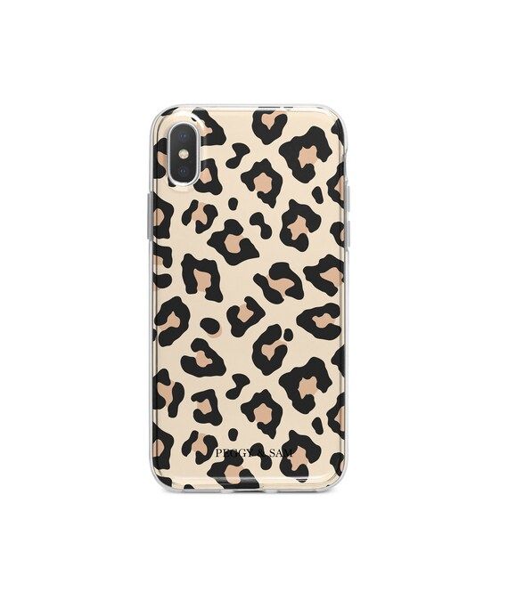 Light Brown Leopard Print phone case for iPhone XR case, iPhone XS Max case, Google Pixel 2 case, Sa | Etsy (US)