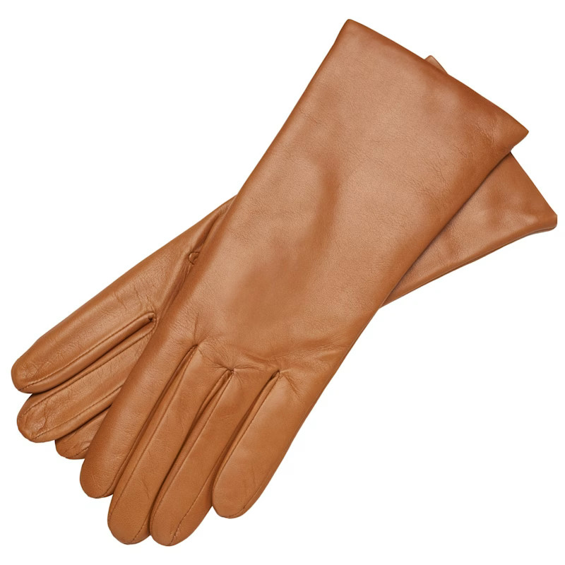 Marsala - Women's Minimalist Leather Gloves In Camel Nappa Leather | Wolf & Badger
