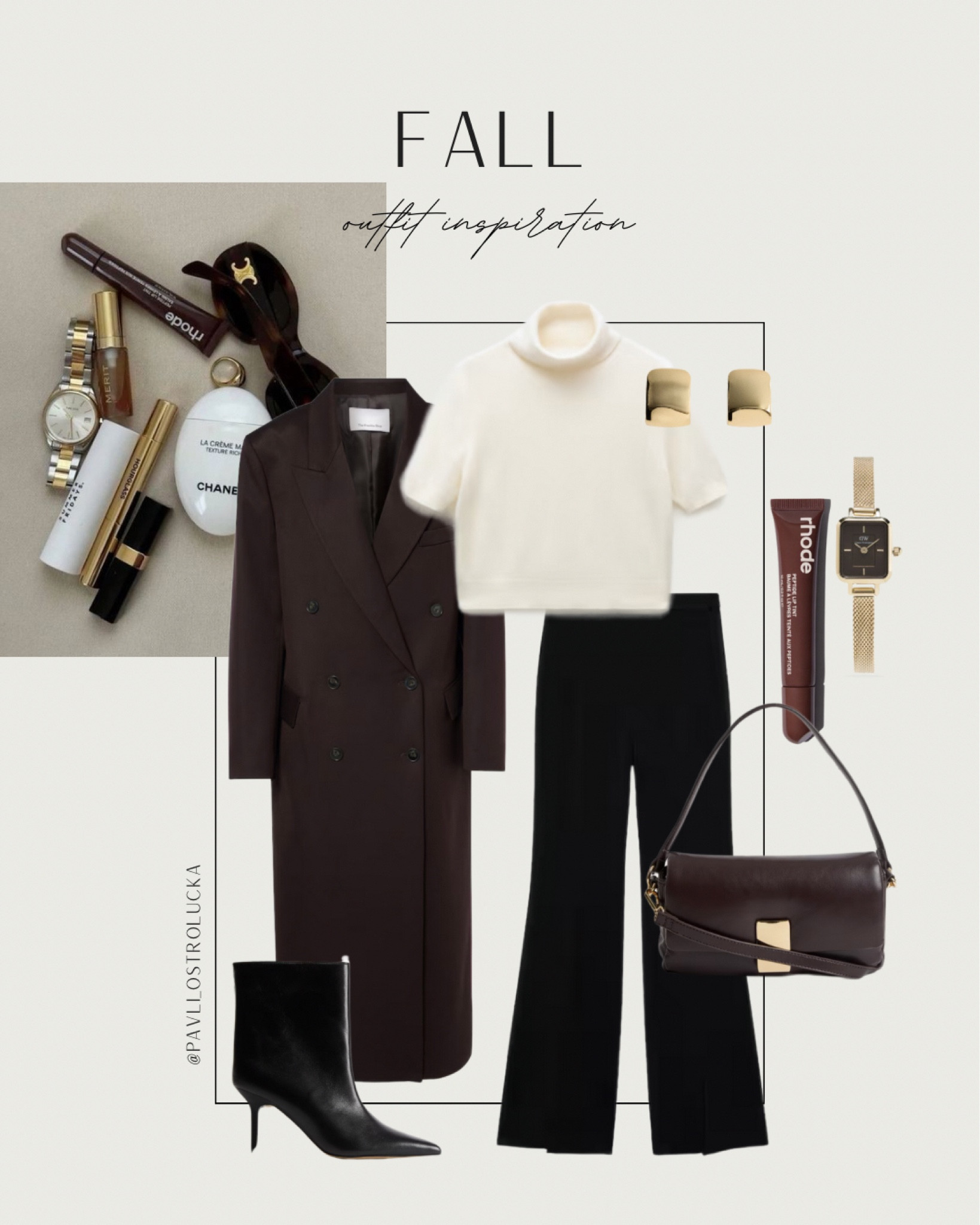 Fall outfit idea 🤎

#LTKpartywear #LTKshoes #LTKbag