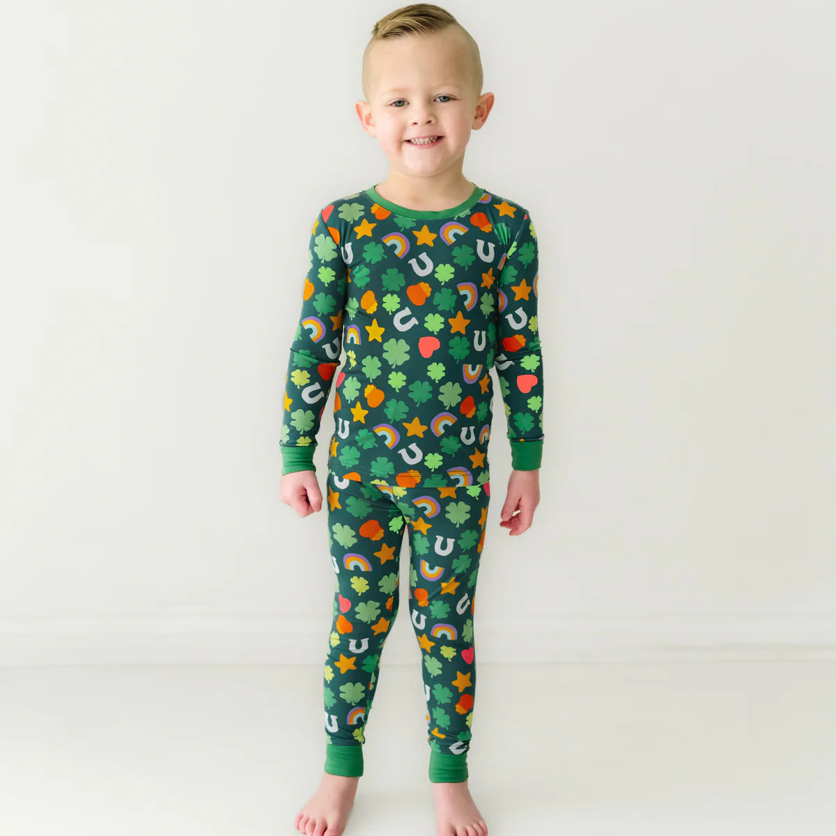 Lucky Two-Piece Pajama Set | Little Sleepies