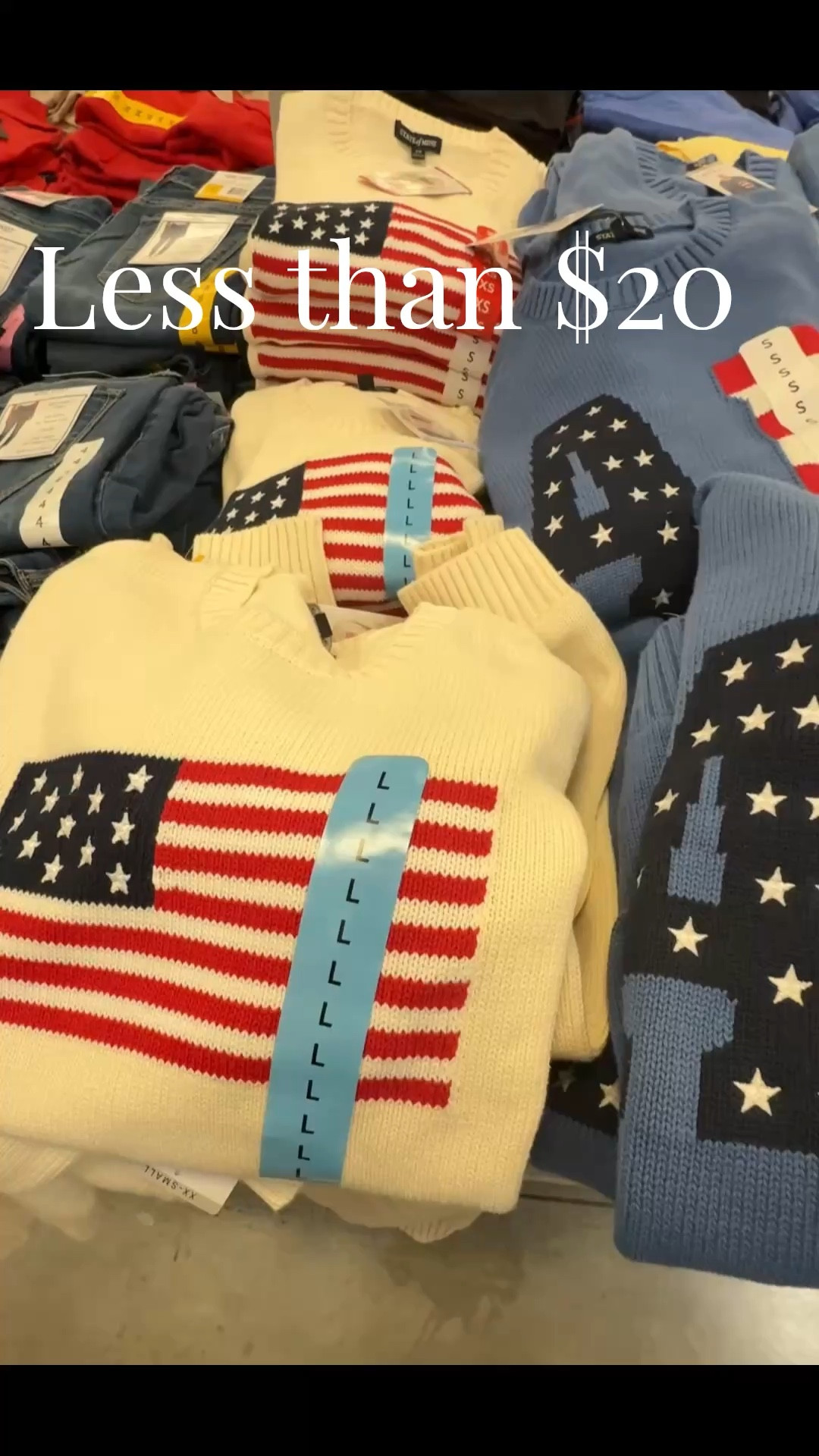 The cutest Fourth of July sweater 😍