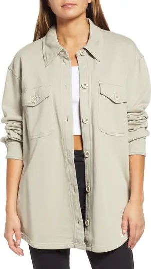 Oversize Fleece Shirt Jacket | Nordstrom