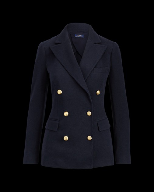 Knit Double-Breasted Blazer | Ralph Lauren (US)