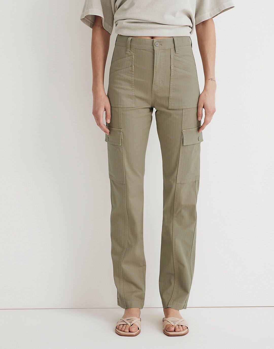 The Garment-Dyed '90s Straight Cargo Pant | Madewell