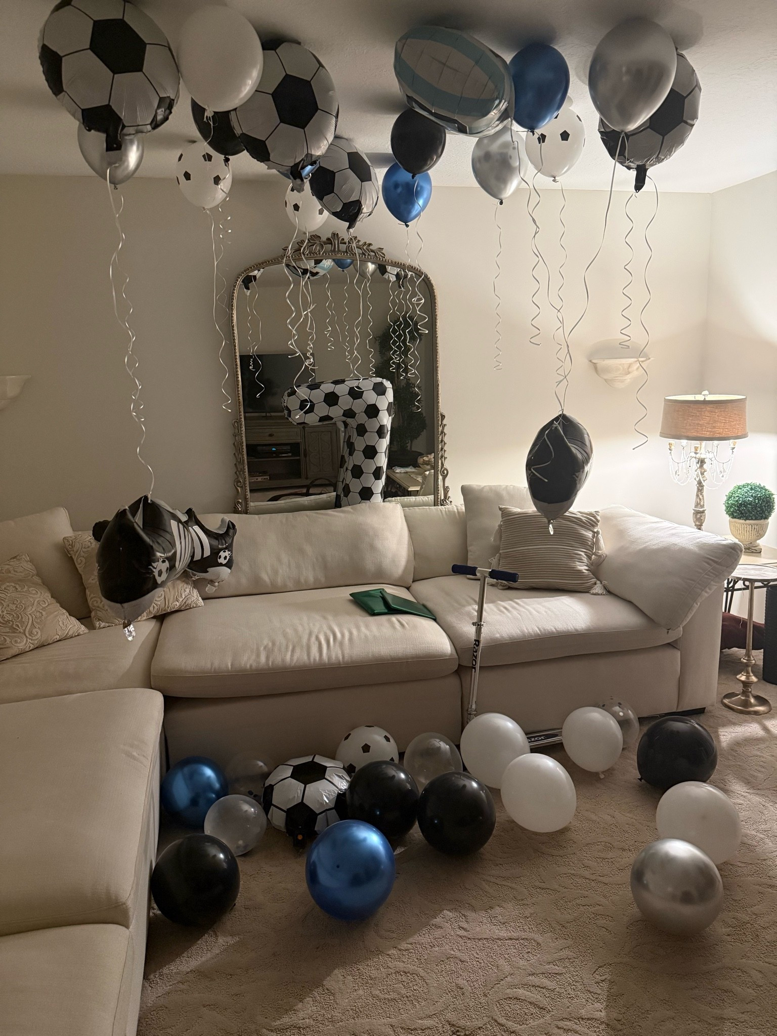 Birthday balloons for my soccer loving 7 year old ⚽️🎈🎉 This birthday revolved around the world cup! 

Amazon, birthday balloons, birthday decorations, world cup balloons, soccer party decor

#LTKmomlife #LTKKids