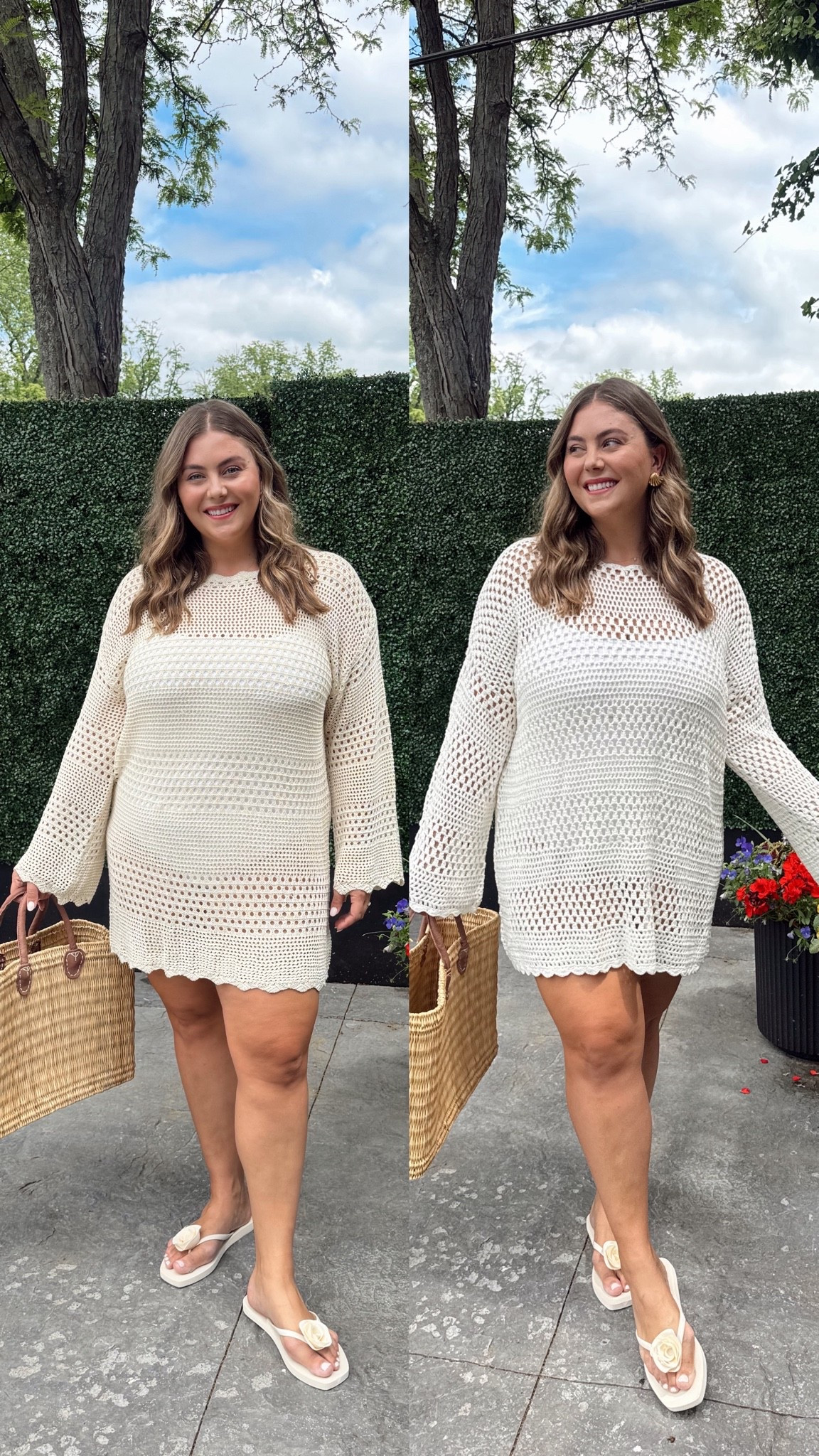 Wearing size XXL on left (@Cupshe) & 1X on right

#LTKSeasonal #LTKMidsize #LTKSwim
