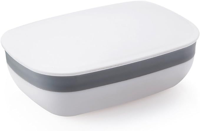Snowkingdom Travel Soap Case Box Holder with Strong Sealing, Portable Leak Proof - White | Amazon (US)