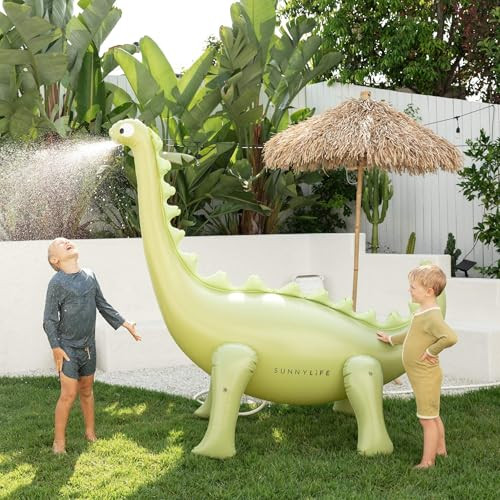 Dino Giant Sprinkler | Into the Wild Khaki | Amazon (US)