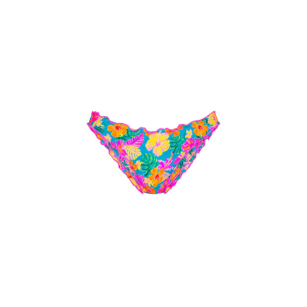 Lettuce Edge Full Coverage Bikini Bottom - Paradise Pop | Kulani Kinis ANZ