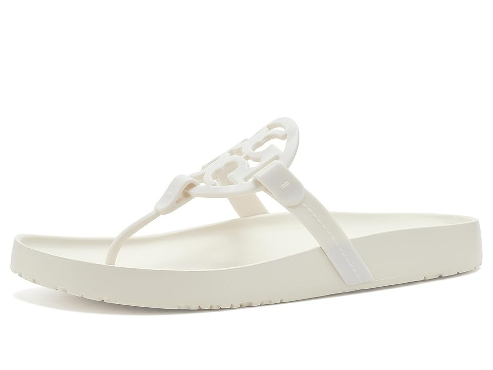 Tory Burch Miller Cloud Lite Women's Sandals Cream: 7 M, Synthetic | Zappos.com