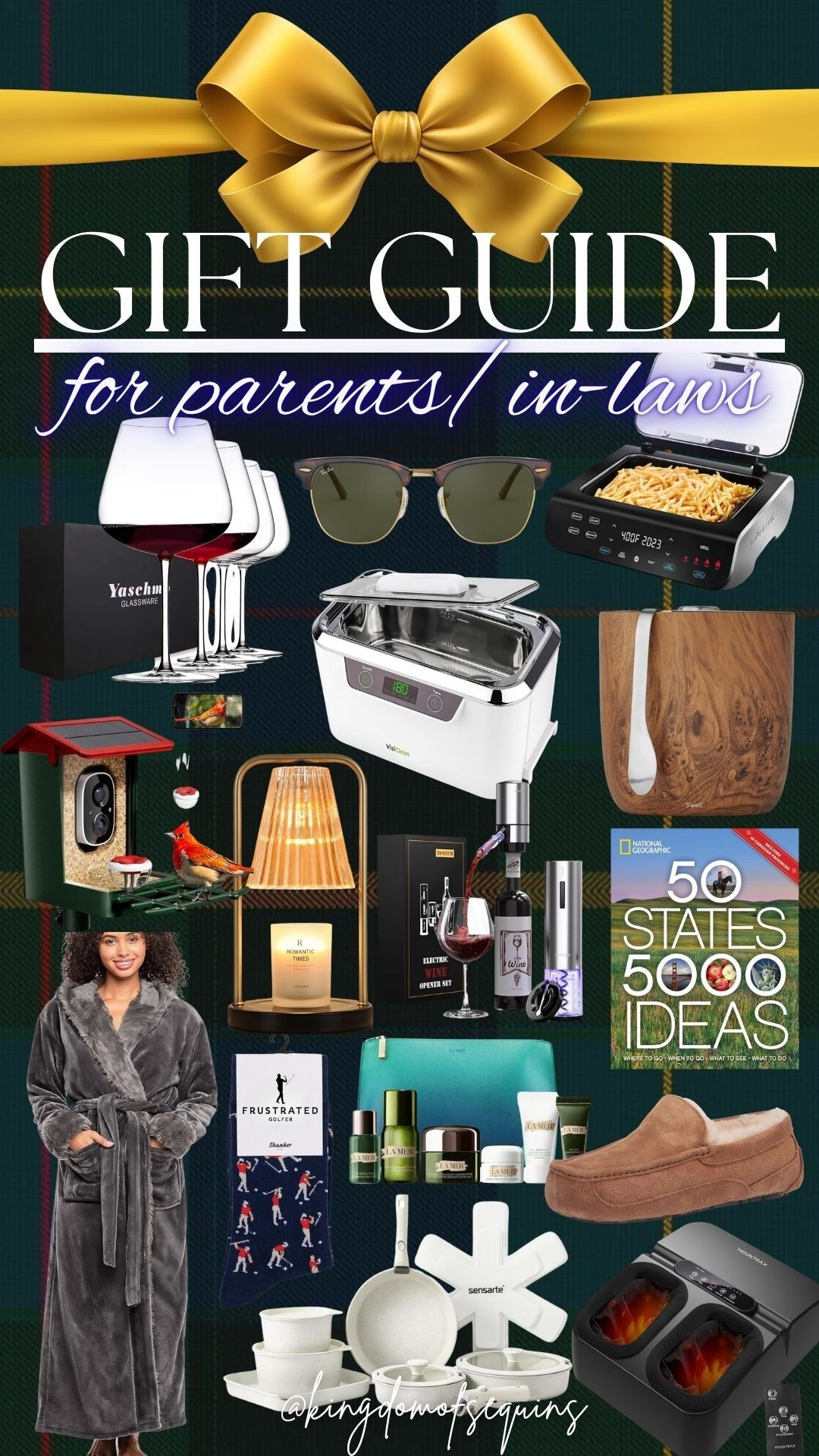 Gift guide for parents and in-laws 

#LTKGiftGuide #LTKHoliday #LTKSeasonal