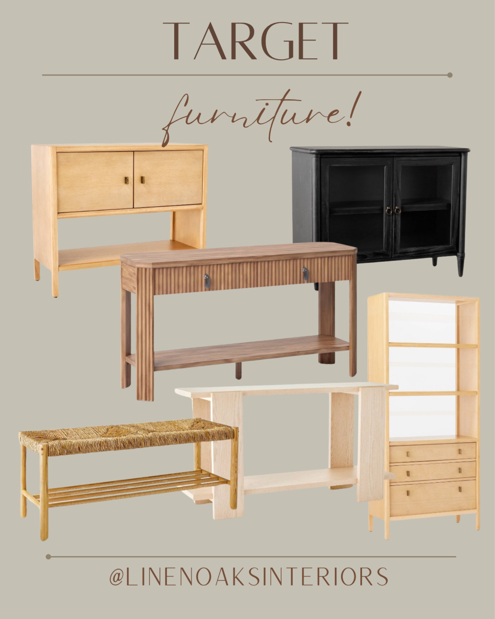New furniture at target
Side board , consoles, console table, bench, book shelf, shelf, curio, cabinet 

#LTKhome #LTKU #LTKstyletip