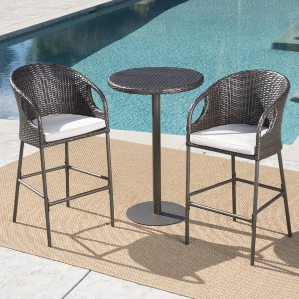 Cordelia Round 2 - Person Outdoor Dining Set | Wayfair North America