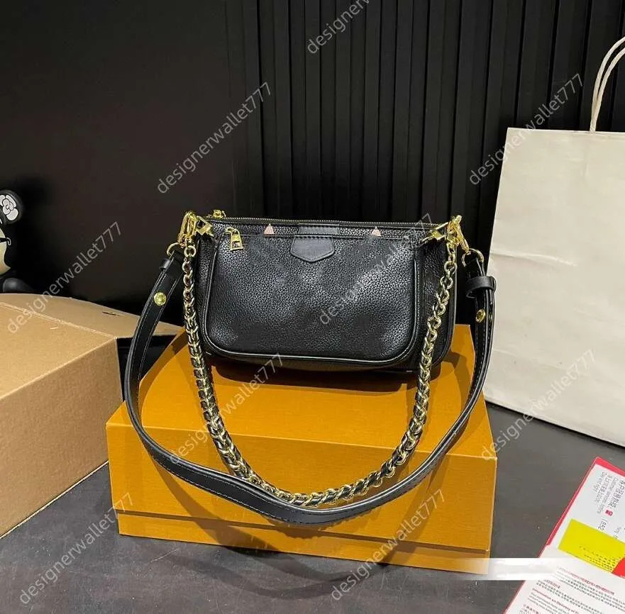 New luxury womens designer bag multi genuine leather chain shoulder crossbody bags pochette casua... | DHGate