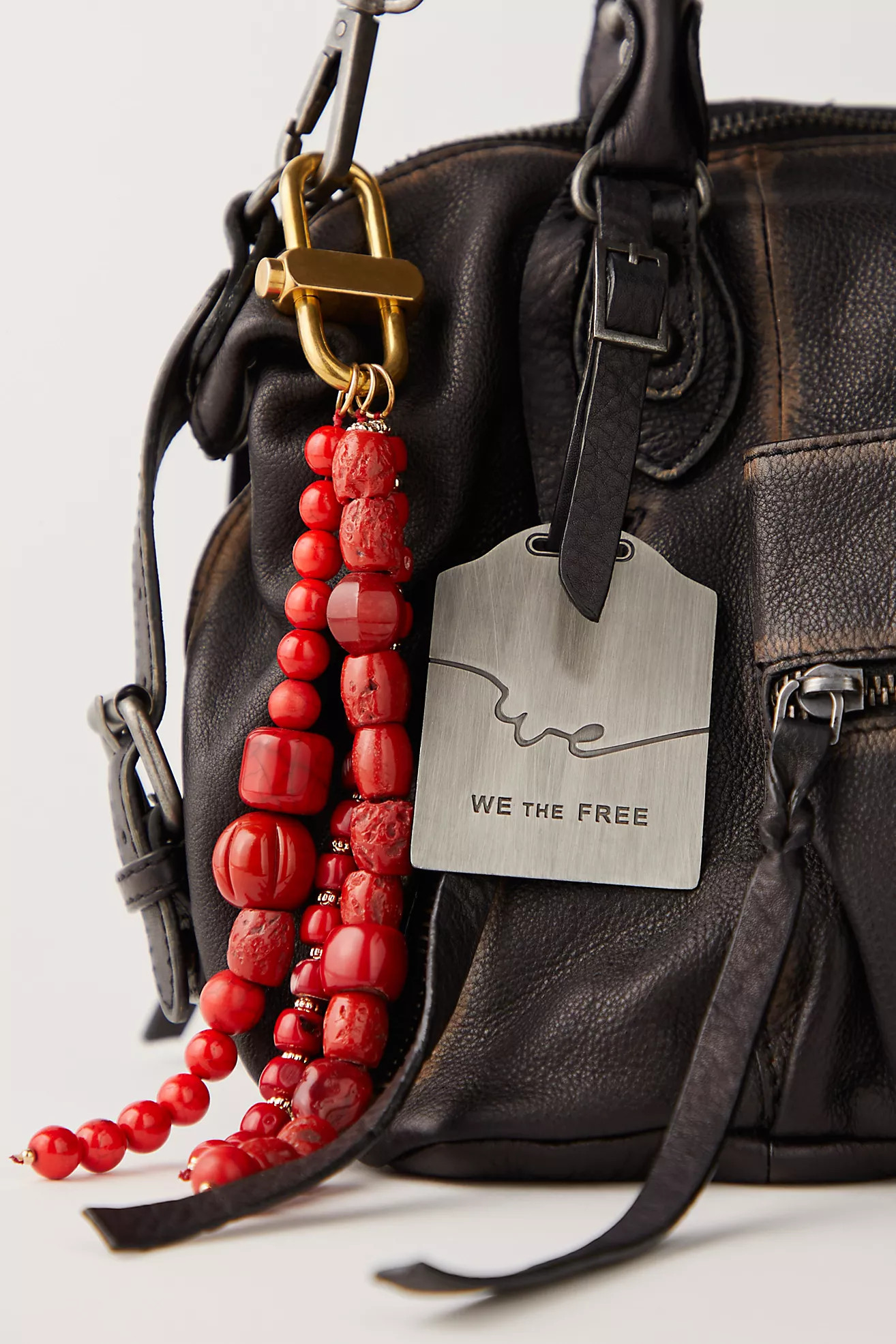 Prismatic Beaded Bag Charm | Free People (Global - UK&FR Excluded)