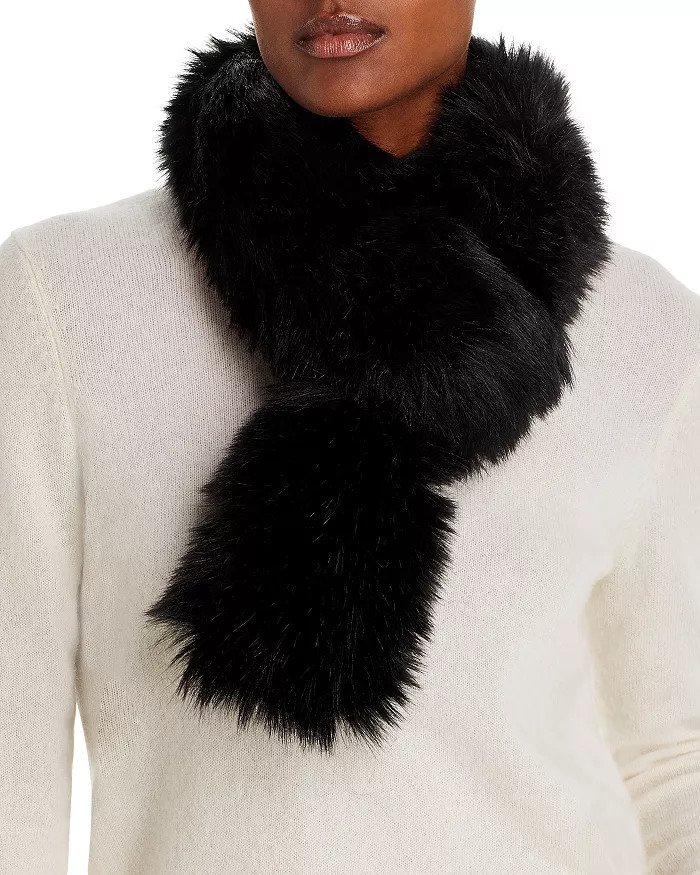 Faux Fur Pull Through Scarf | Bloomingdale's (US)
