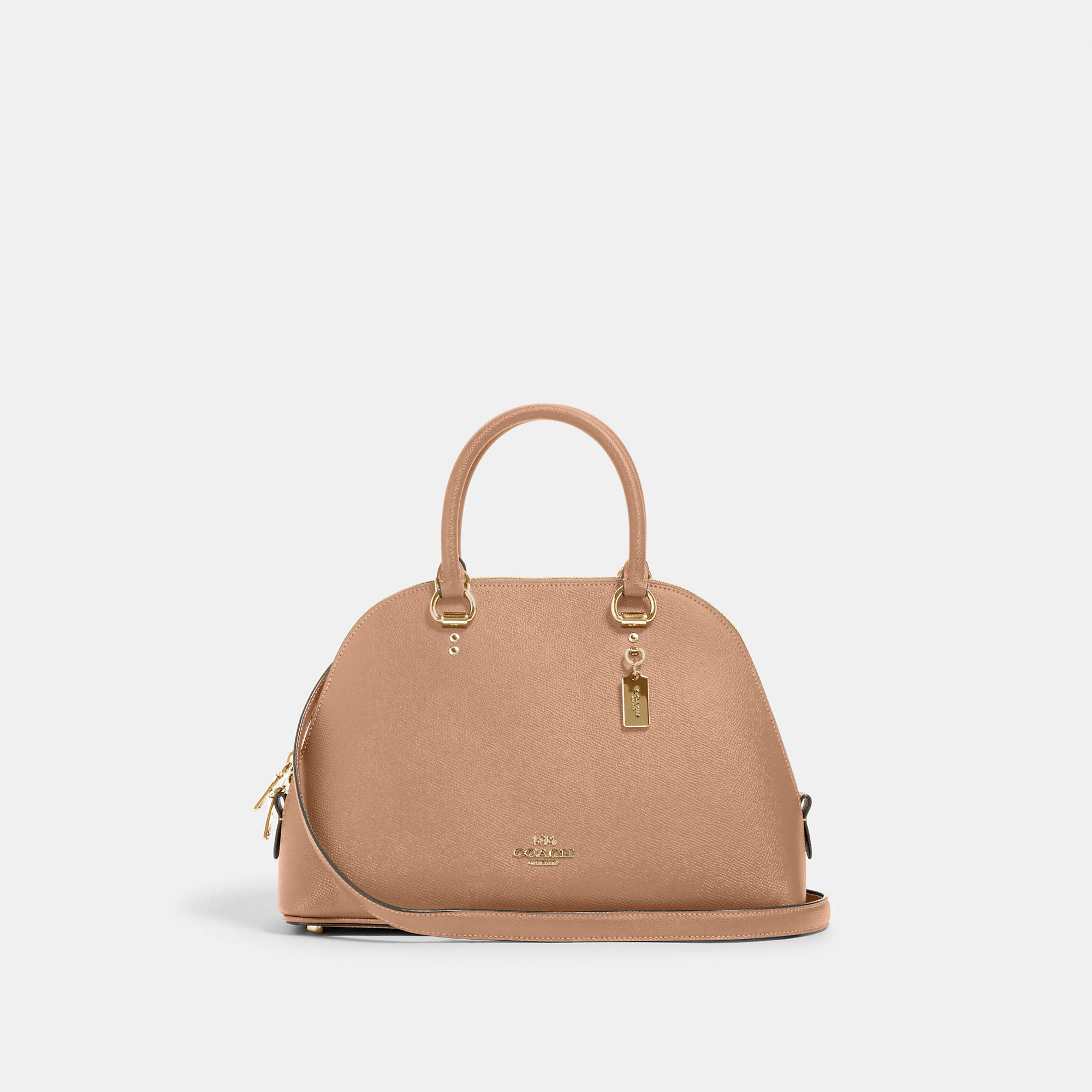 Coach Katy Satchel - Women's - Im/Taupe | Coach Outlet US