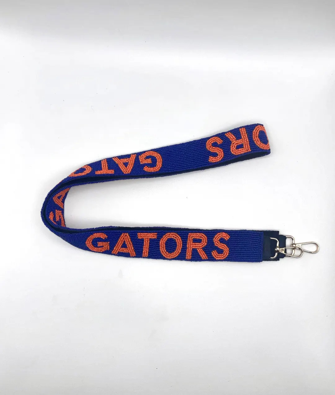 Beaded Game Day Purse Strap, Hand Beaded, Orange and Blue, Gators - Etsy | Etsy (US)