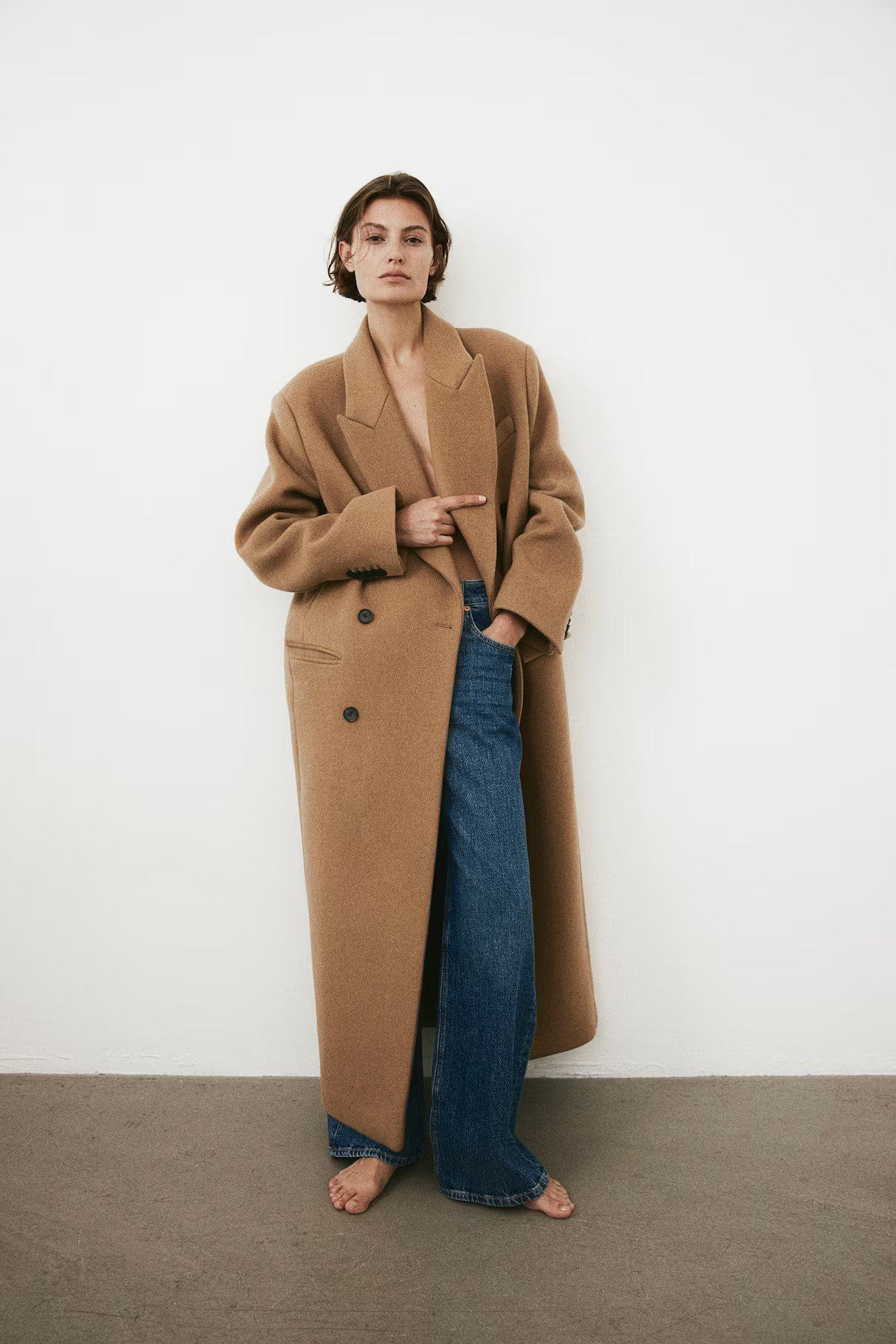 Wide High Jeans - High waist - Long - Light denim blue - Ladies | H&M US | H&M (US + CA)