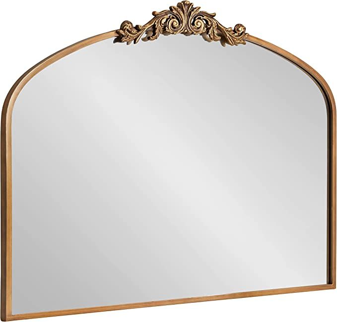 Amazon.com: Kate and Laurel Arendahl Traditional Arch Mirror, 36x29, Gold : Home & Kitchen | Amazon (US)