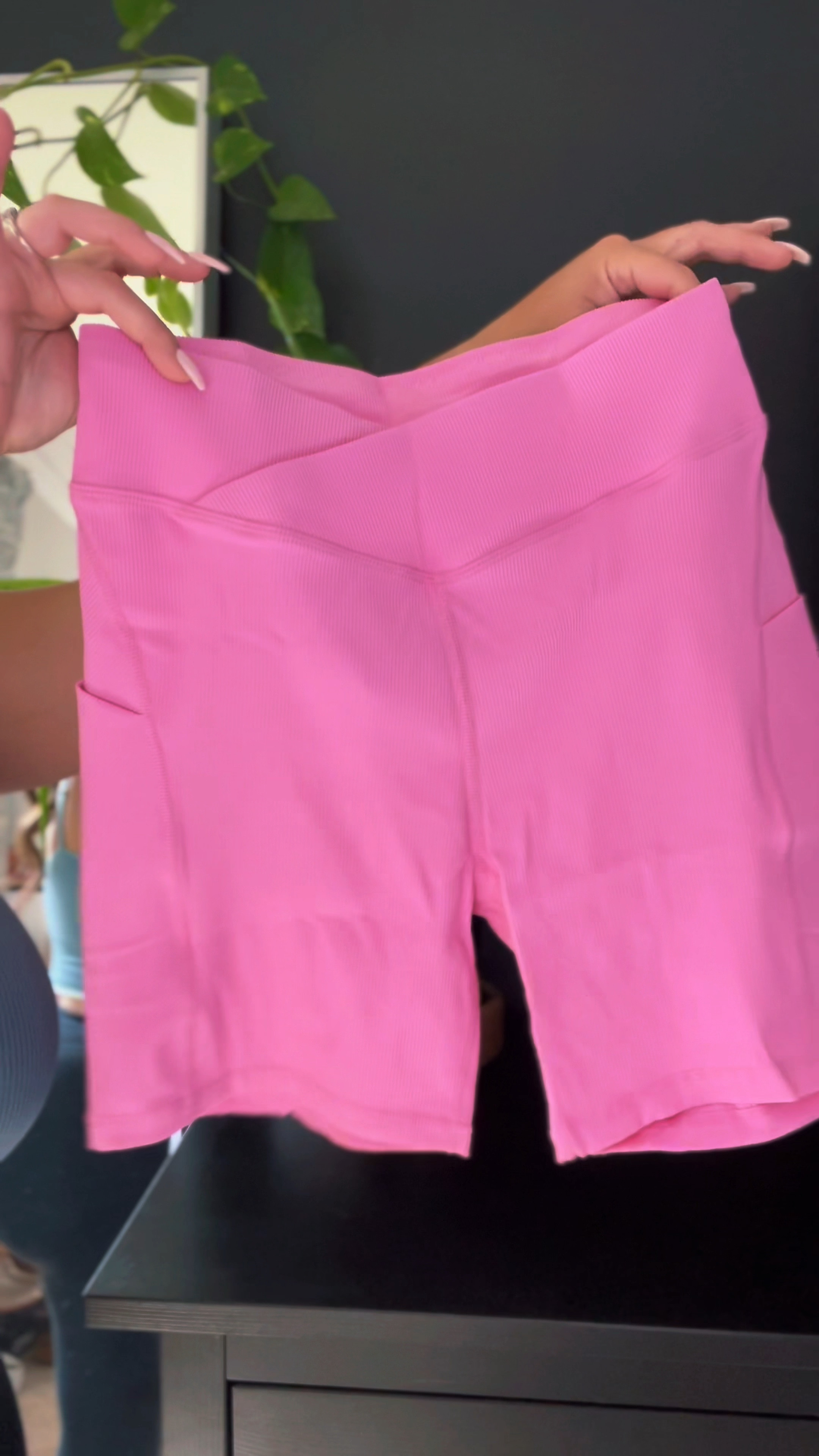 Curvy friendly Amazon biker shorts! Don’t dig or roll, flattering V-waist and a soft ribbed material. 

#athleasure #curvy #curve #midsize #bikershorts #pink 

#LTKunder50 #LTKfit #LTKstyletip