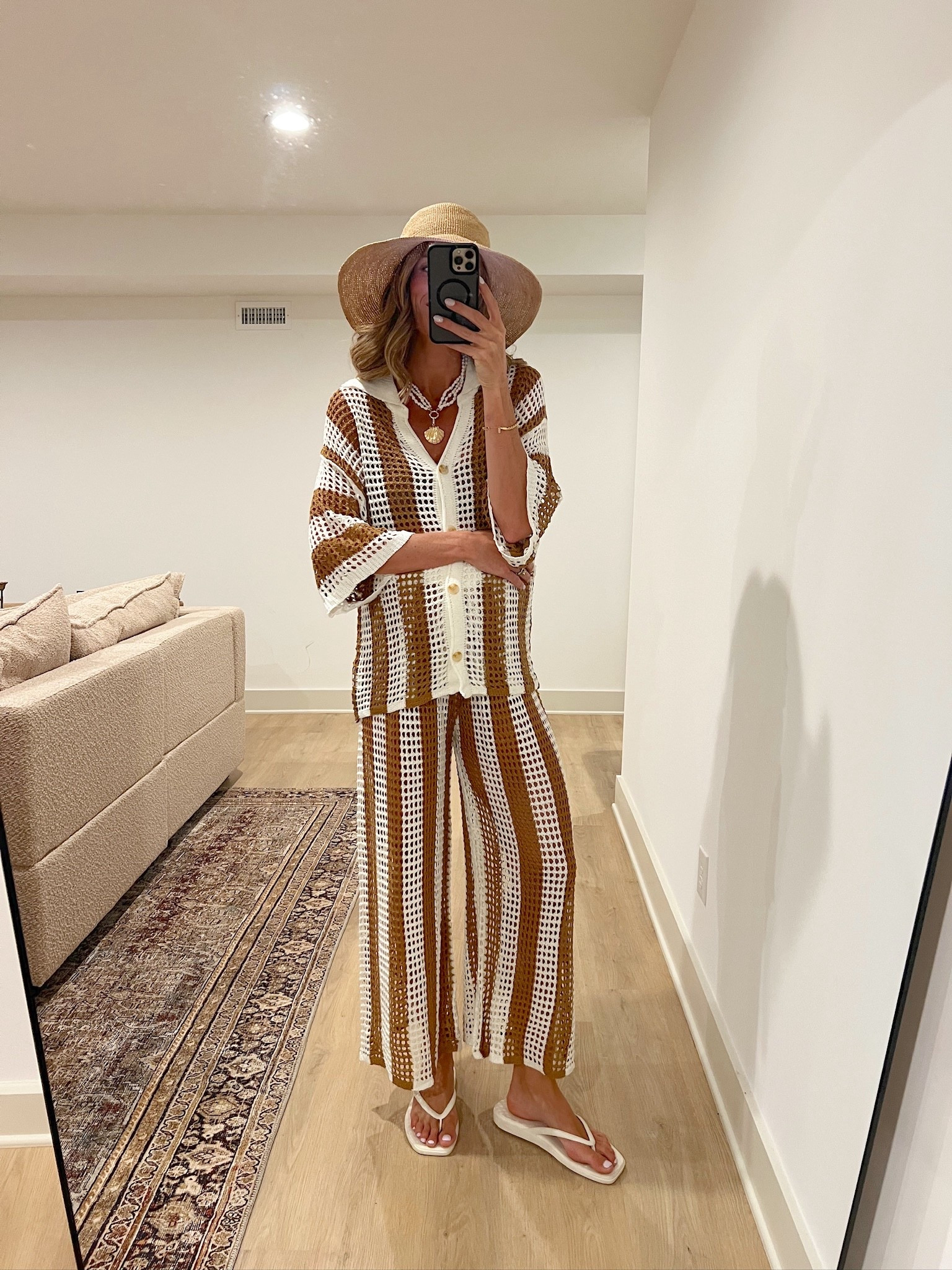 This cover-up set is so cute together, but I’d totally wear the pieces separately too—the pants with a white tank or the top with shorts. It’s truly a statement piece!

#LTKTall #LTKBump #LTKootd