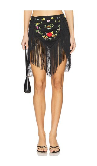 Lara Skirt in Black | Revolve Clothing (Global)