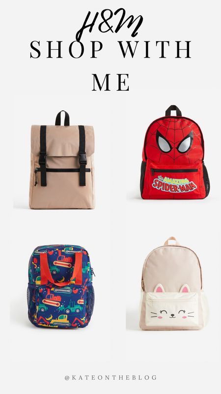 Backpacks at H&M right now are so cute! Today is 20% off kids stuff with purchases over 80$ + free shipping!!! 

#LTKBacktoSchool #LTKsalealert #LTKFind