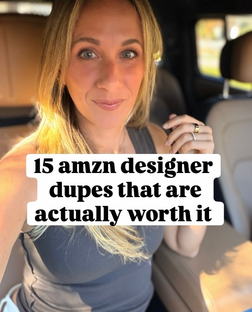 Designer dupes that are actually worth it

#LTKdayinmylife #LTKgrwm #LTKootd