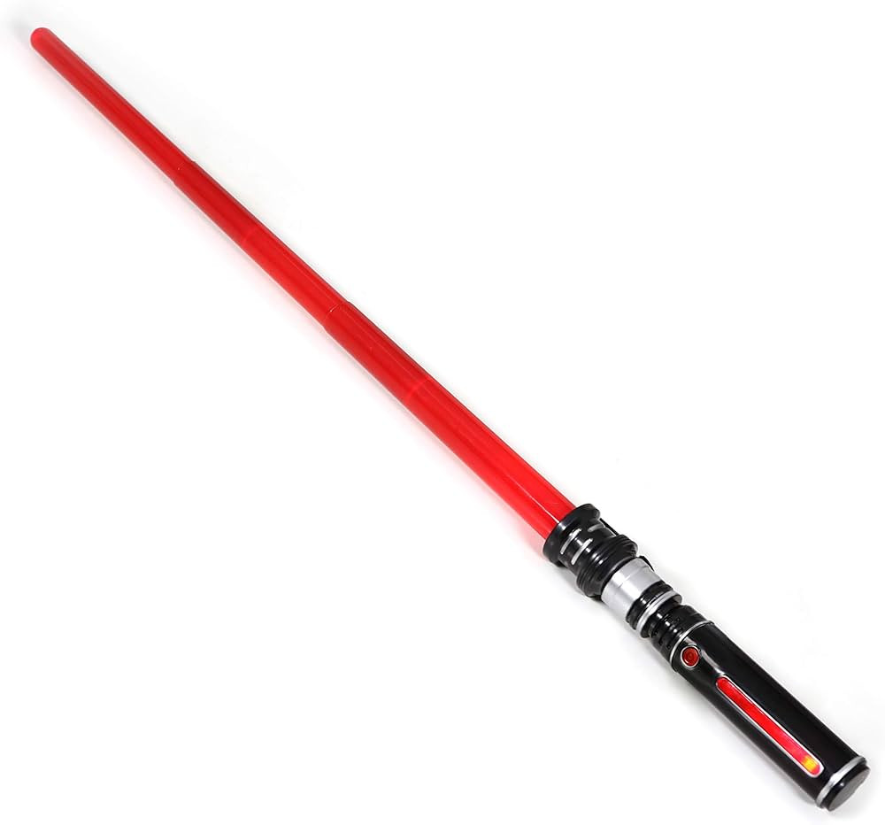 MewduMewdu Light up Saber Toy with Electronic Lights & FX Sound Effect for Kids and Adults, Red L... | Amazon (US)
