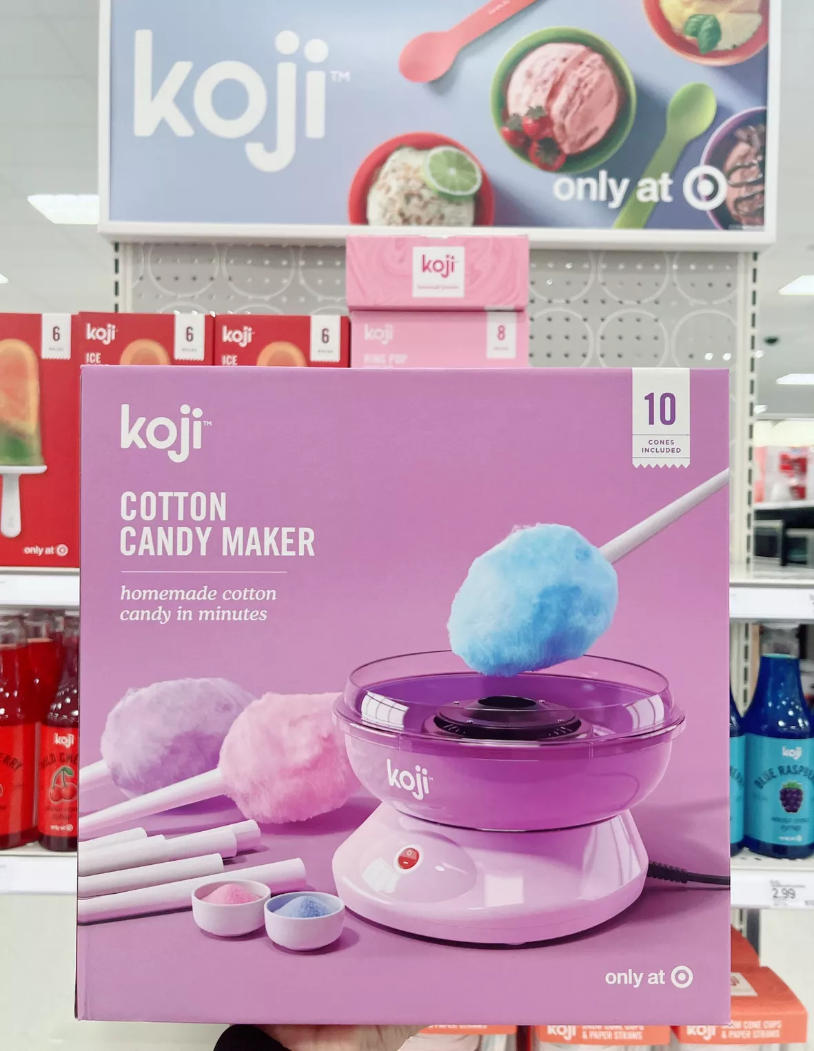 Koji Cotton Candy Maker Set : Target