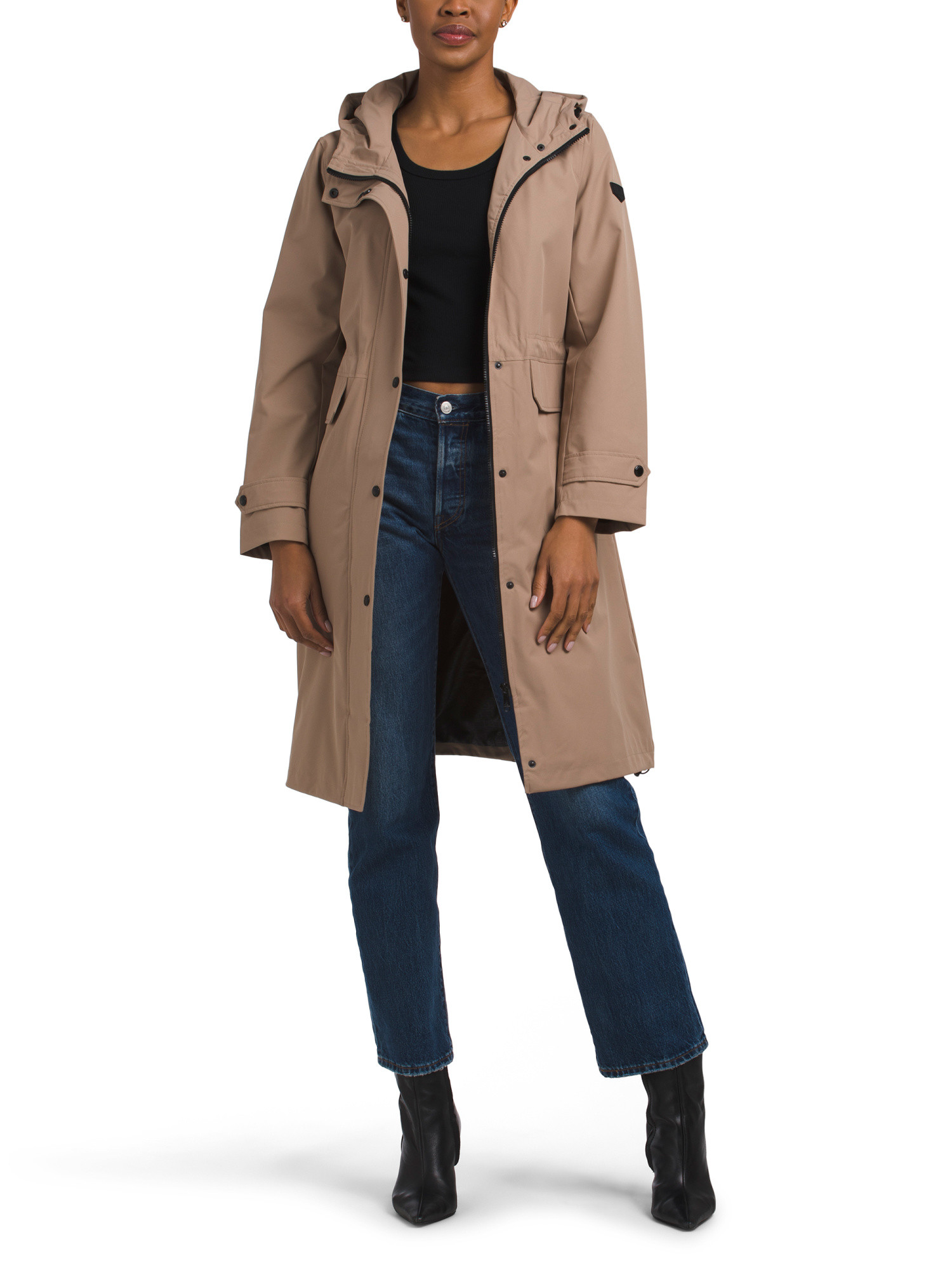 Long Anorak With Flap Pockets | TJ Maxx