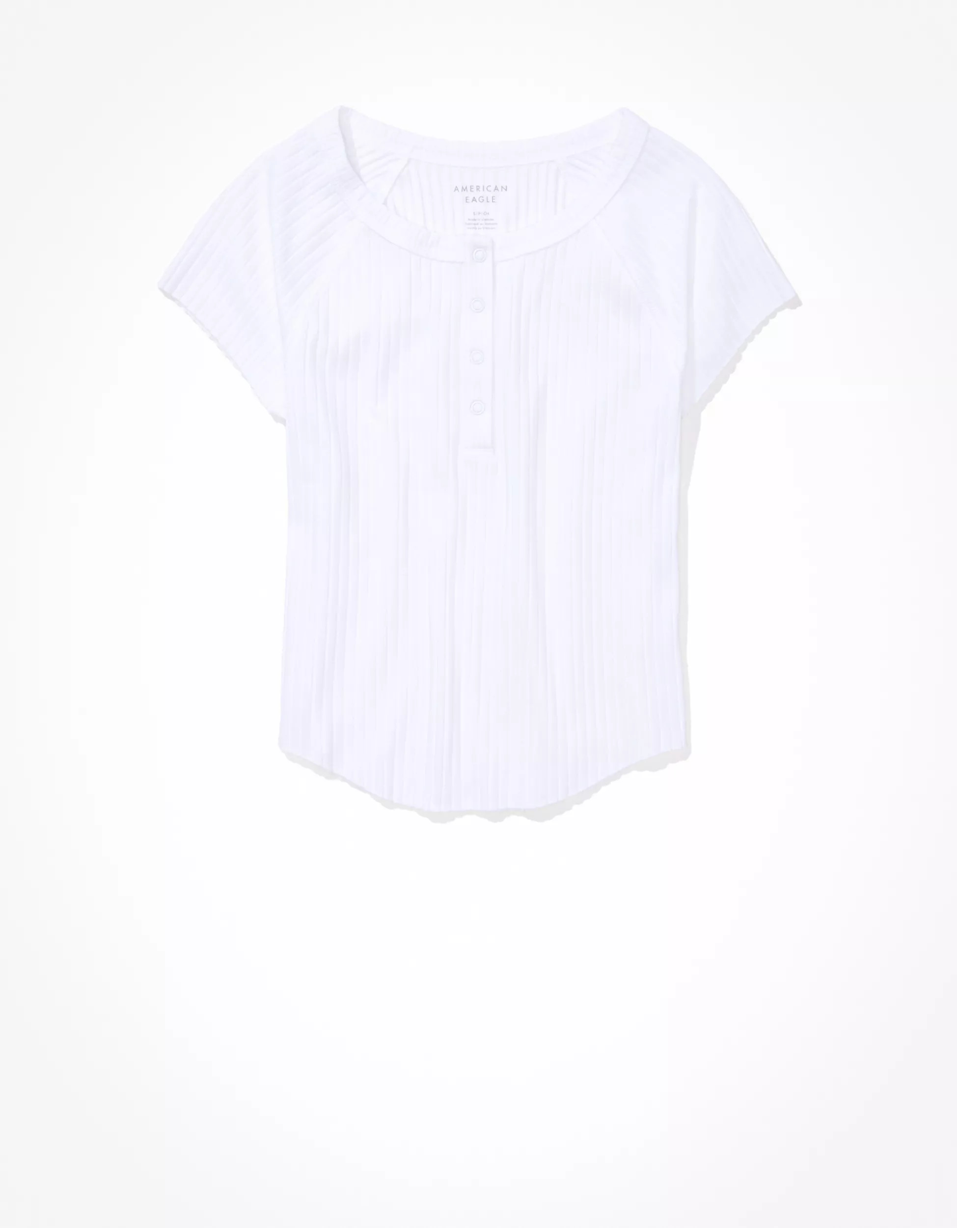 AE Hey Baby Henley Tee | American Eagle Outfitters (US & CA)
