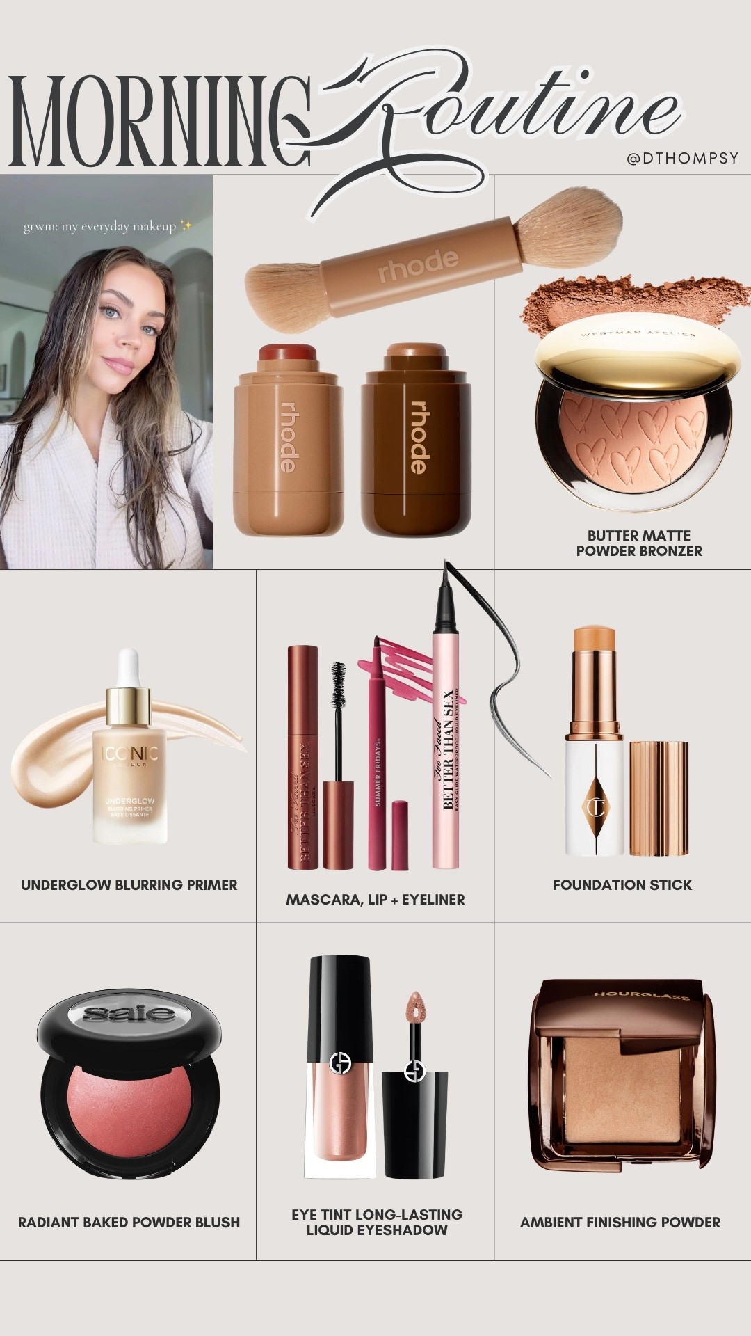 my morning makeup routine that I’m loving lately

#LTKgrwm #LTKBeauty