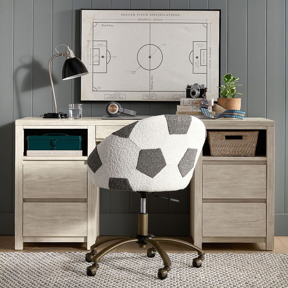 Soccer Vintage Framed Sports Art | Pottery Barn Teen