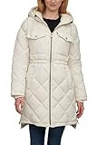 Women's Soft Sherpa Lined Diamond Quilted Long Parka Jacket (Standard & Plus Sizes) | Amazon (US)