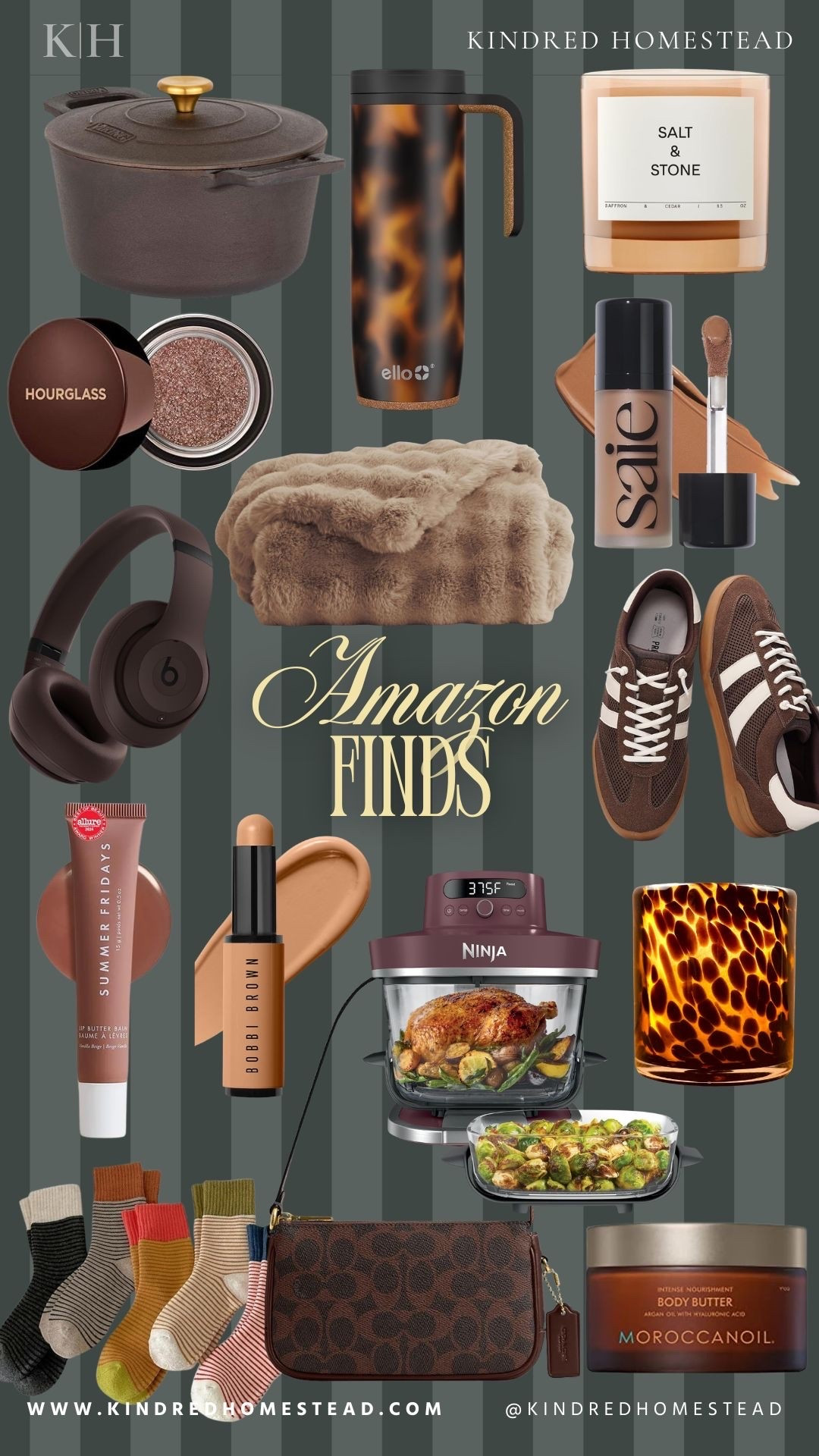 A little early-fall warmth, straight from Amazon 🤎

Earthy browns, golden tones, warm woods, and a few lived-in details that make the shift into the season feel effortless.

Home + lifestyle finds for that cozy, collected feeling — all linked in my LTK.

#LTKHome #LTKBeauty