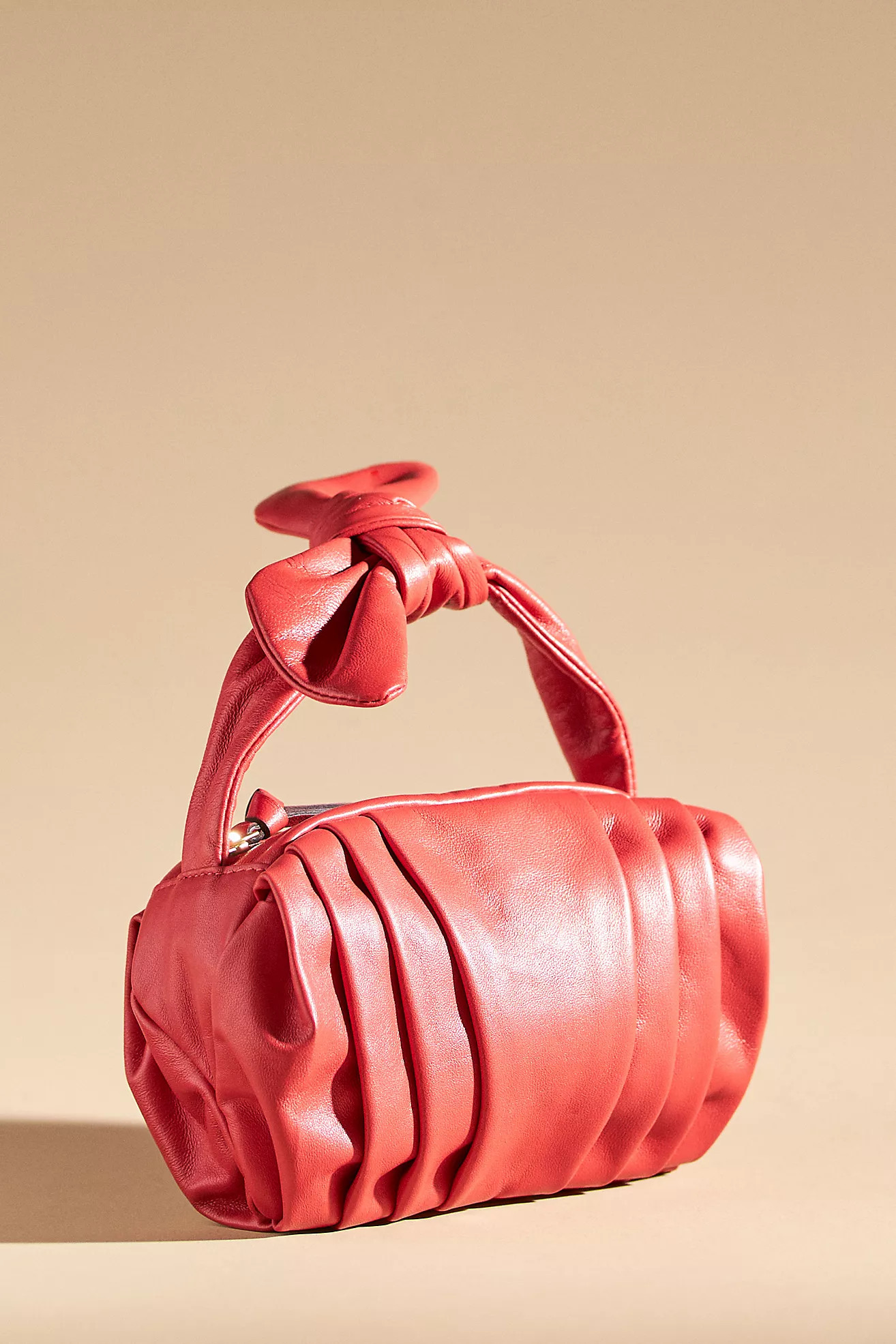 Mini Top-Knot Pleated Handbag | Anthropologie (US)