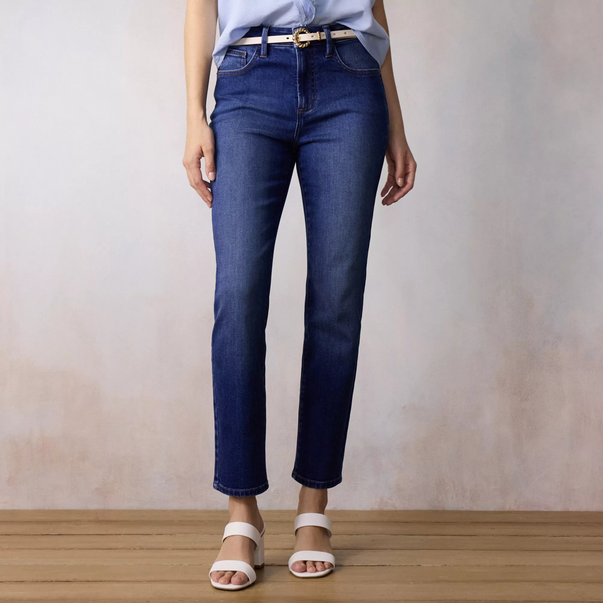 Women's LC Lauren Conrad Super High Rise Slim Jeans | Kohl's