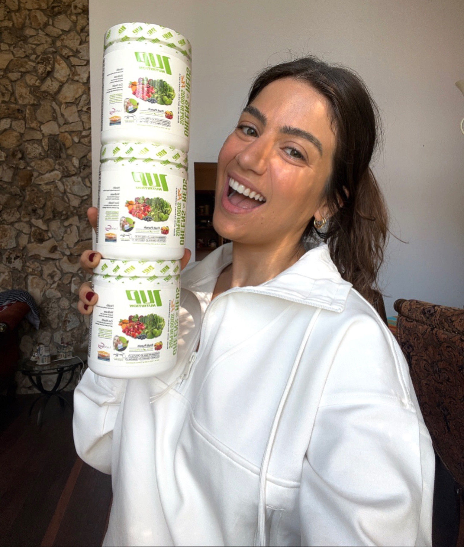 Exact pullover in stores! But I am in love with the jacket & 1UP nutrition. Use code “KJ20” to save $$ on supplements. Follow me on IG for full breakdown. 

#LTKfitness #LTKGiftGuide #LTKU