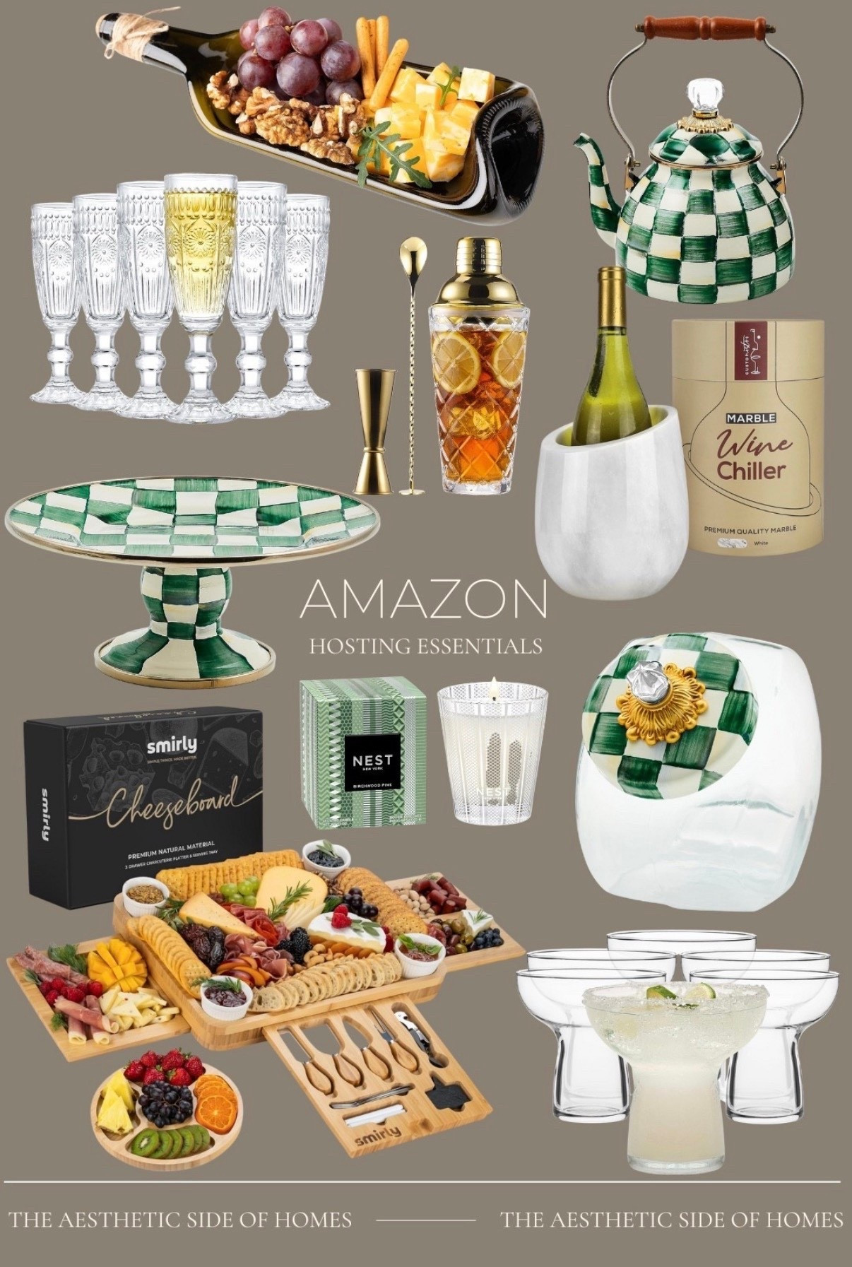I consider myself an excellent host, and a large part of that is curating a beautiful display that have your guests asking where everything is from! These are some of my go-to items. 

The wine bottle serving board is always a hit with the crowd. 🍷 

#LTKfoodie #LTKHome #LTKmomlife