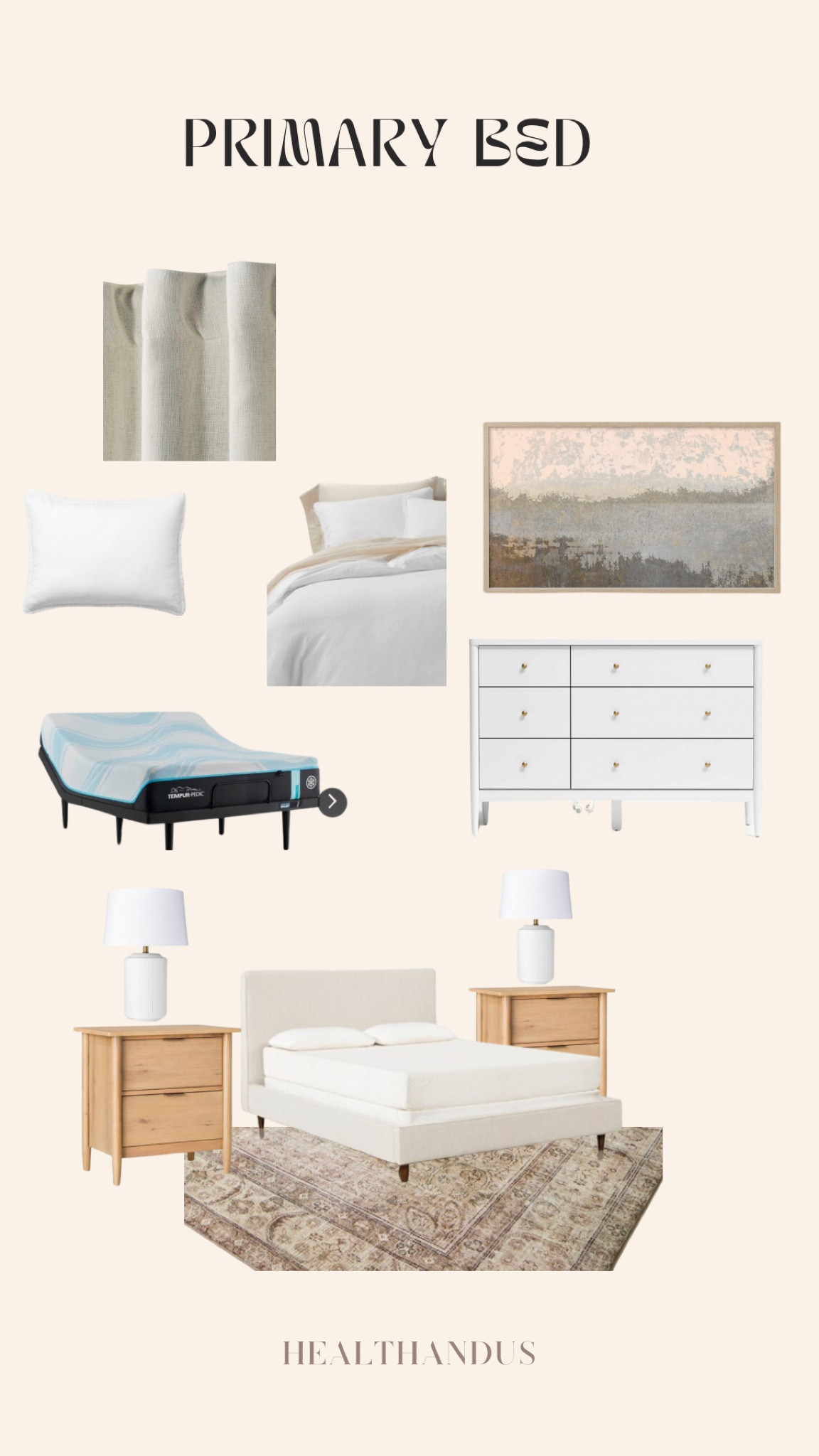 Making our primary so cozy 🤍 
- Bed is split king in TEMPUR-Breeze® 
- bed frame is living spaces (doesn’t let me link)
- frame tv in 55” modern teak frame 
- this duvet is so cozy, highly recommend 
- love brooklinen sheets (got  the exact same ones from last house) 
- I love this rug, so much that I ordered it again in a larger size 

#LTKhome #LTKFind