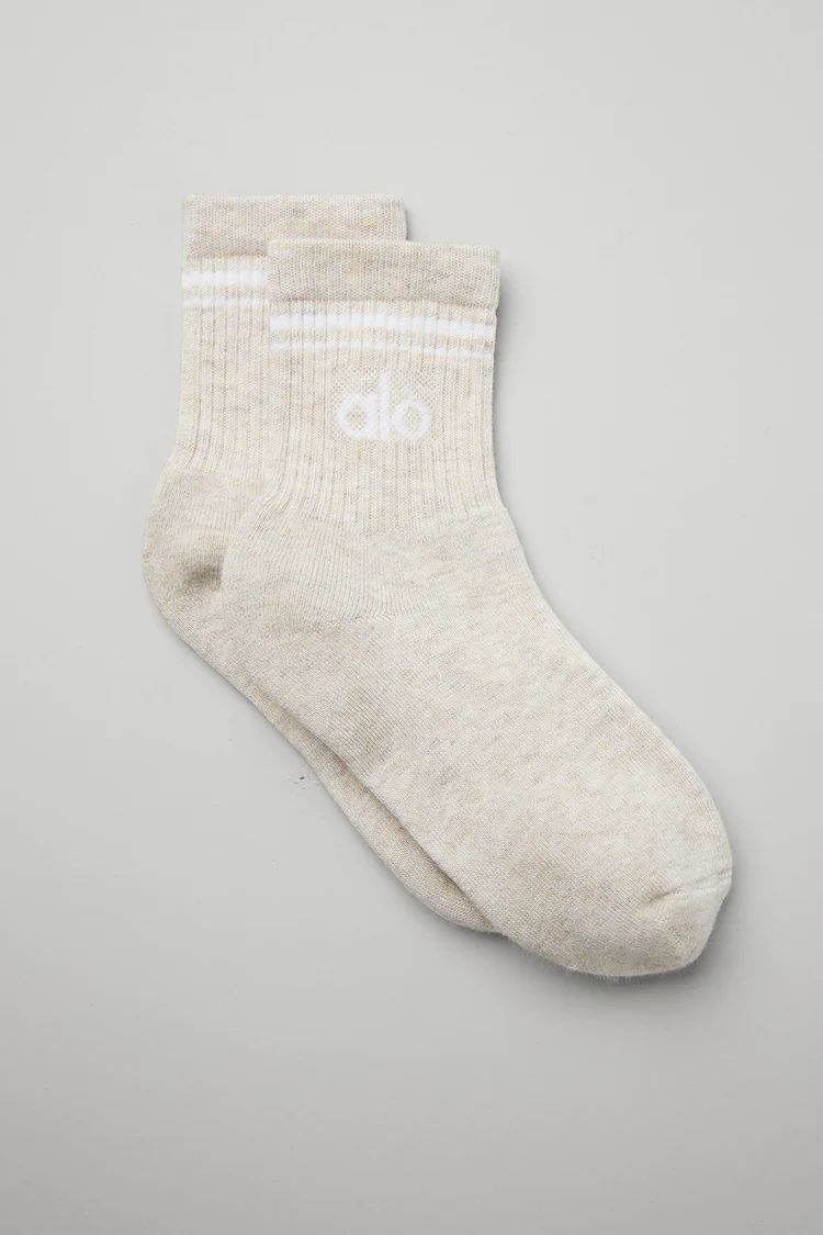 Unisex Half-Crew Throwback Sock | Alo Yoga