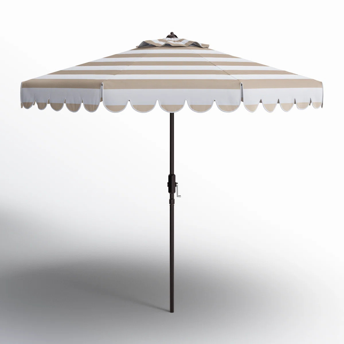 Natalee 108" Scalloped Tilt Top Market Umbrella | Wayfair North America