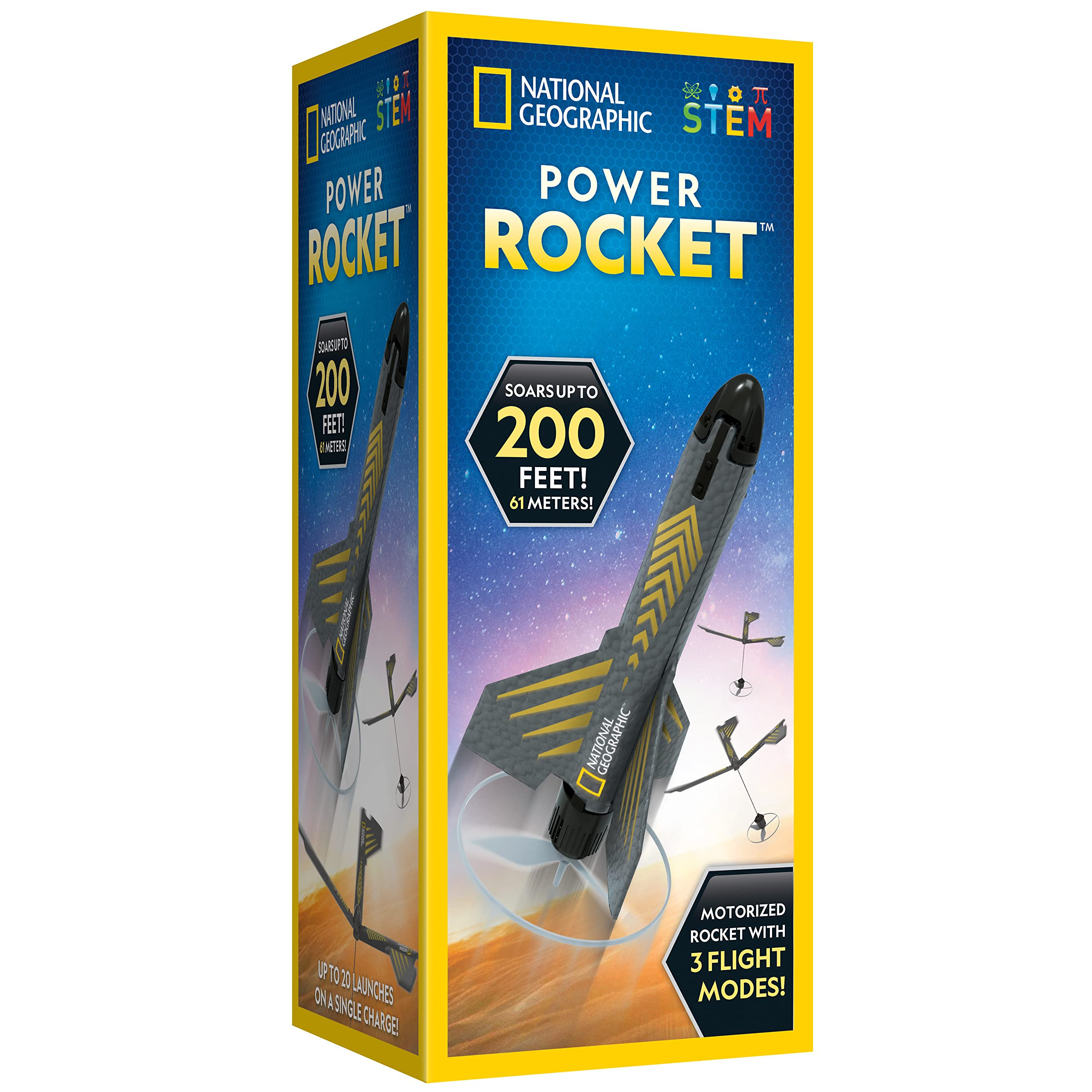 National Geographic Rocket Launcher - Motorized Air Rocket Toy with Patented Design, Launch up to... | Amazon (US)
